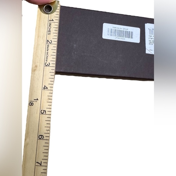 Authentic Tom Ford Sunglass Box Brown w/ Gold Text - Picture 11 of 14